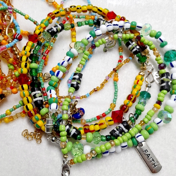 New handmade OFAK anklets 2 ♥️4 $14 - Picture 2 of 3